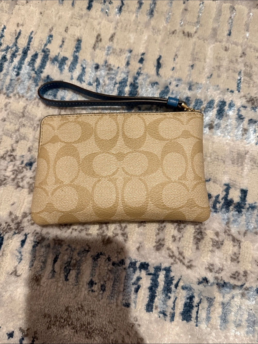 Coach x Pacman Beige Wristlet - Picture 2 of 3